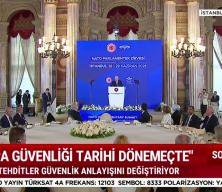 Cumhurbaşkanı Erdoğan T&uuml;rkiye'deki NATO zirvesi &ouml;ncesi 'Tarihi bir d&ouml;neme&ccedil;' diyerek uyarılarda bulundu