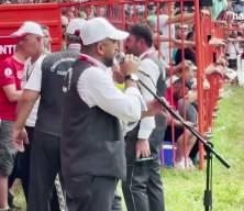 Eski pehlivan Salih Bozan, Kırkpınar'da cazgır olarak er meydanında