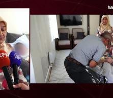 İki evladını kaybeden &ccedil;ift, y&uuml;zde 100 engelli Recep'e ana-baba oldu