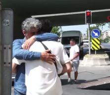 Kazaya karışan oğlunu teselli eden babanın s&ouml;zleri ve sakinliği dikkat &ccedil;ekti
