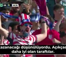 Kırmızı kart g&ouml;ren ABD'li futbolcu Balogun, Bel&ccedil;ika karşısında forma giyebilecek