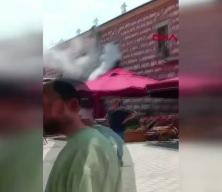 Mısır &Ccedil;arşısı'nda yangın