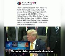 Trump'tan son dakika NATO a&ccedil;ıklaması: Hi&ccedil;bir fayda sağlamıyor!