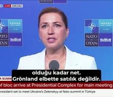 Tarihi NATO zirvesinde Trump'a doğrudan yanıt: Satılık değil