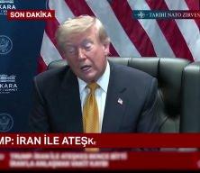 ABD başkanı Trump İran ile savaş hakkında  "Ben olmasam T&uuml;rkiye savaşa girebilirdi " dedi..