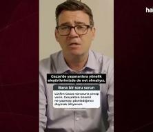Başbakanlığa hazırlanan Andy Burnham'dan Gazze &ouml;zr&uuml;!