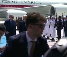 Cumhurbaşkanı Erdoğan'dan  Trump'a sıcak karşılama