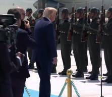 Cumhurbaşkanı Erdoğan ve Trump&rsquo;ın kahkaha attıkları anlar g&uuml;ndem oldu