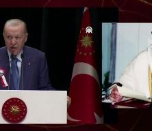 Cumhurbaşkanı Erdoğan'dan eski Katar Emiri i&ccedil;in taziye mesajı