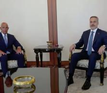 Hakan Fidan Tom Barrack'ı kabul etti