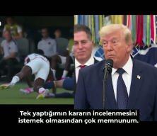 İptal edilen kırmızı kart D&uuml;nya Kupasını karıştırdı! İşte Trump'tan ilk a&ccedil;ıklamalar