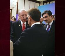 Macron'dan Erdoğan paylaşımı: 'Fransa'ya selamlar iletildi'