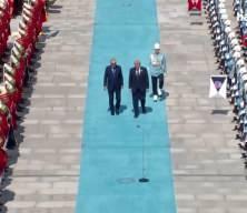 Mehter NATO zirvesi'ne damga vurdu!