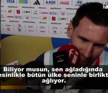 Messi ağlamasının sebebini a&ccedil;ıkladı