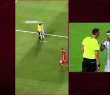 Messi'nin Portekizli hakeme sert s&ouml;zleri d&uuml;nyada viral oldu