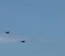 NASA Başkanı Isaacman, Washington'daki g&ouml;steride F-5 savaş u&ccedil;ağı u&ccedil;urdu
