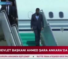 Suriye Cumhurbaşkanı Şara, Ankara'da