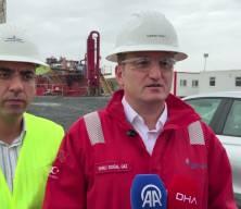 Trakya Havzası Doğalgaz Şirketi'nin Tekirdağ'da doğal gaz sondajı s&uuml;r&uuml;yor