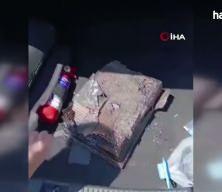 Yangında her şey k&uuml;l oldu, Kur'an-ı Kerim ve T&uuml;rk bayrağı zarar g&ouml;rmedi
