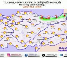 Yaz ortasında iki u&ccedil; nokta! Hafta sonu hem sağanak hem de 42 derece sıcaklık kapıda