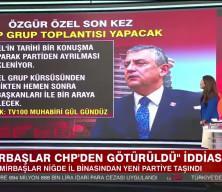 CHP'de &Ouml;zg&uuml;r &Ouml;zel d&ouml;nemi bitiyor! Son konuşması olacak