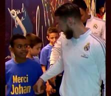 9 yaşındaki Yamal ve Sergio Ramos! O &ccedil;ocukluk g&ouml;r&uuml;nt&uuml;s&uuml; viral oldu!