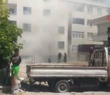 Avcılar'da boş binada &ccedil;ıkan yangın s&ouml;nd&uuml;r&uuml;ld&uuml;