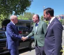 Cumhurbaşkanı Recep Tayyip Erdoğan AK Parti İstanbul İl Başkanlığında....