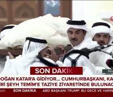 Cumhurbaşkanı Erdoğan Katar'a gidiyor