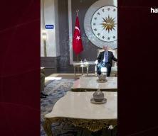 Cumhurbaşkanı Erdoğan, Pakistan Savunma Kuvvetleri Komutanı'nı kabul etti