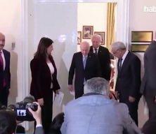 DEM Parti MHP lideri Devlet Bah&ccedil;eli'yi ziyaret etti.