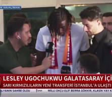 Galatasaray yeni transferi Ugochukwu  İstanbul! geldi