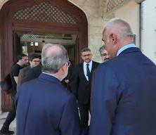 K&uuml;lt&uuml;r ve Turizm Bakanı Ersoy, Prof. Dr. Mehmet G&ouml;rmez ile bir araya geldi