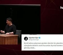 Oğuzhan Uğur: "Devletin resmi kurumları dışında hareket etmemenin &ouml;nemini g&ouml;rm&uuml;ş olduk&hellip;"