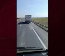 "Uyan arkadaş!" Viranşehir yolunda hayat kurtaran korna sesi