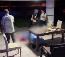 Aksaray'da villa bah&ccedil;esindeki i&ccedil;ki masasında cinayet!