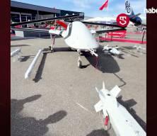 Baykar ile Leonardo, ortak &uuml;retim İHA'sını yeni adıyla Farnborough'da g&ouml;r&uuml;c&uuml;ye &ccedil;ıkarttı