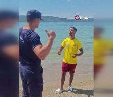 &Ccedil;anakkale'de plajda patlamamış askeri m&uuml;himmat bulundu