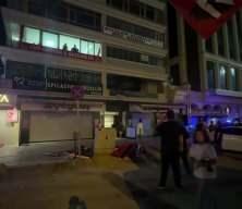 CHP Ankara İl Başkanlığı binası &ouml;n&uuml;nde gerginlik