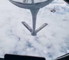 Danimarka'nın F-35 u&ccedil;ağına havada yakıt ikmali