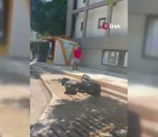839 bin TL'lik cezaya &ouml;fkelendi: Manavgat Belediyesi &ouml;n&uuml;nde ses sistemini yaktı