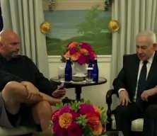 ABD'li senat&ouml;r John Fetterman g&ouml;r&uuml;şmede Netanyahu'nun y&uuml;z&uuml;ne bile bakmadı