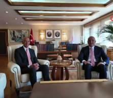 Bakan Ersoy Tom Barrack'ı ağırladı