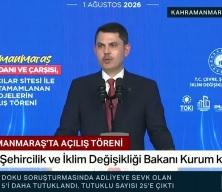 Bakan Kurum, Kahramanmaraş'ta &ouml;nemli a&ccedil;ıklamalarda bulunuyor