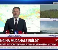Bakan Yumaklı orman yangınlarındaki son durumu a&ccedil;ıkladı