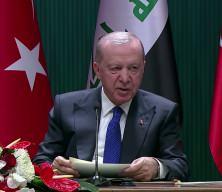 Cumhurbaşkanı Erdoğan: Irak ile ticaret hacmimizi daha ileri seviyelere taşımak istiyoruz