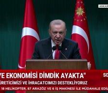 Kabine Toplantısı sona erdi: Cumhurbaşkanı Erdoğan'dan &ouml;nemli a&ccedil;ıklamalar