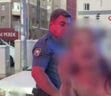 Kayseri&rsquo;de alkoll&uuml; aday s&uuml;r&uuml;c&uuml; ekiplere zor anlar yaşattı, otomobilin &ccedil;ekileceğini anlayınca direndi