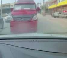 Mersin'de ters şeride giren dolmuş şof&ouml;r&uuml;n&uuml;n ehliyetine el konuldu