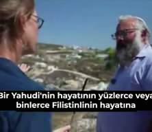 Hepsini &ouml;ld&uuml;rmekle tehdit etti: Bir Yahudi'nin hayatı 10 milyon Filistinliye bedel